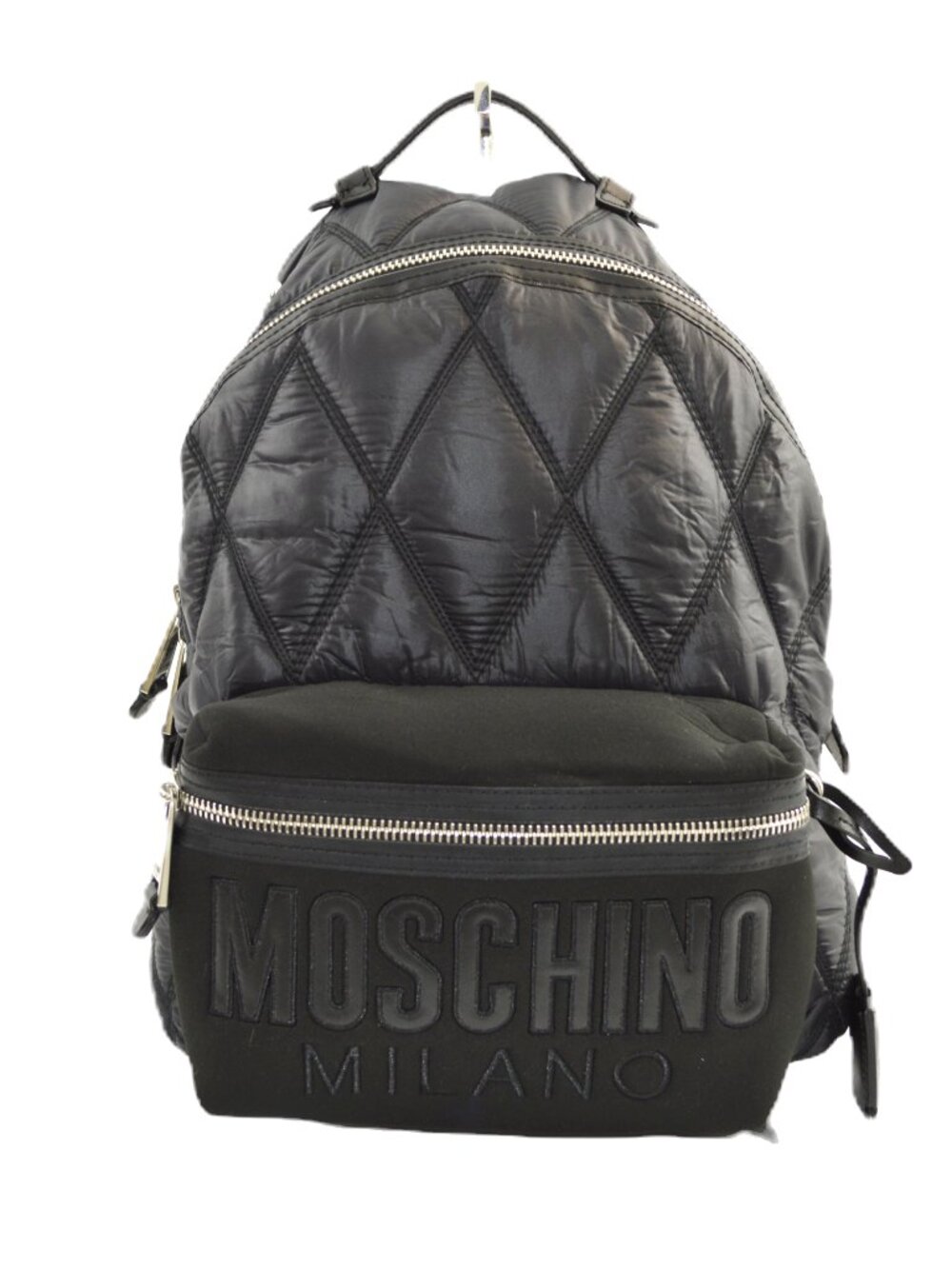Moschino quilted nylon backpack bag #202-90